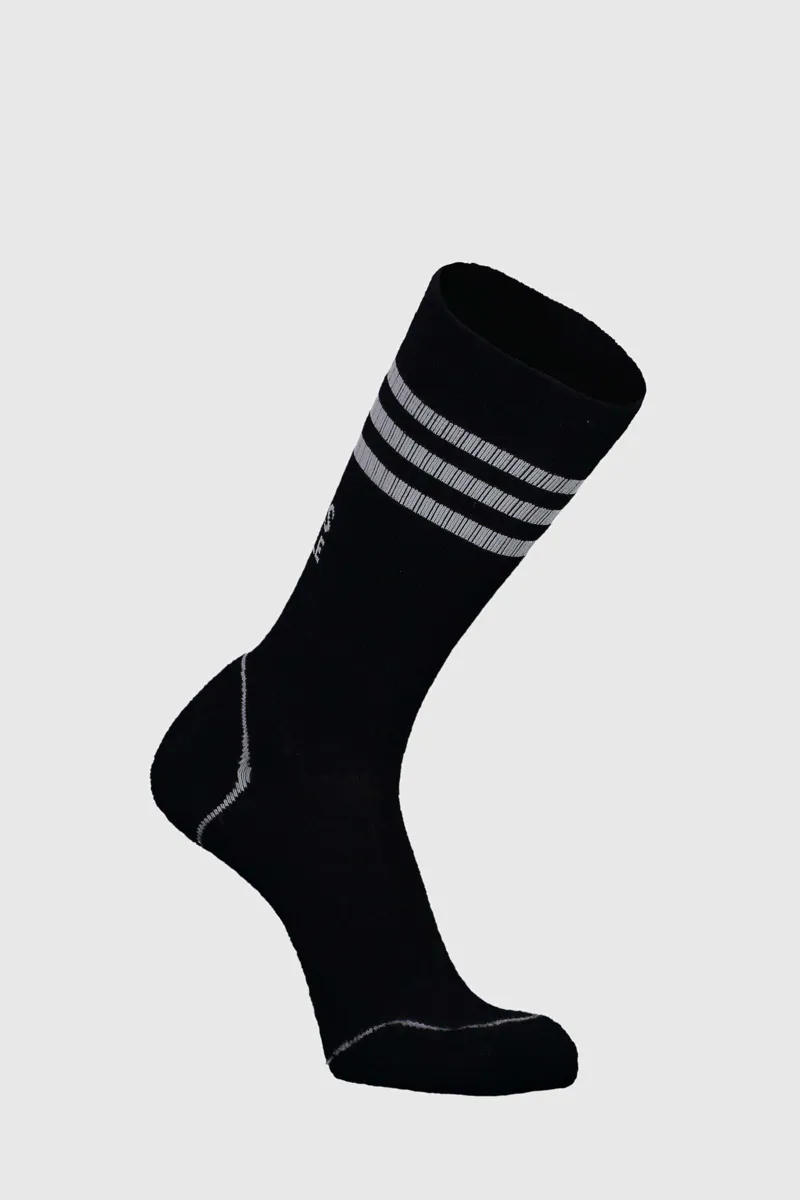 Mons Royale Mens Signature Crew Sock Black 