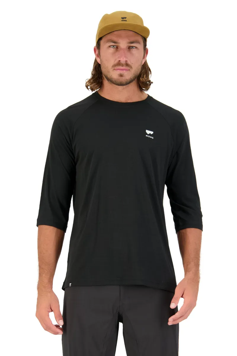 Mons Royale Mens Tarn Merino Shift Raglan 3/4