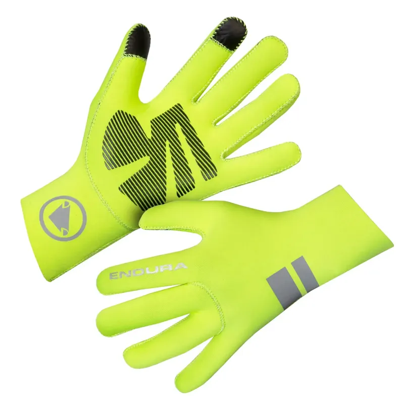 Endura FS260-Pro Nemo II Gloves in Hi-Viz Yellow