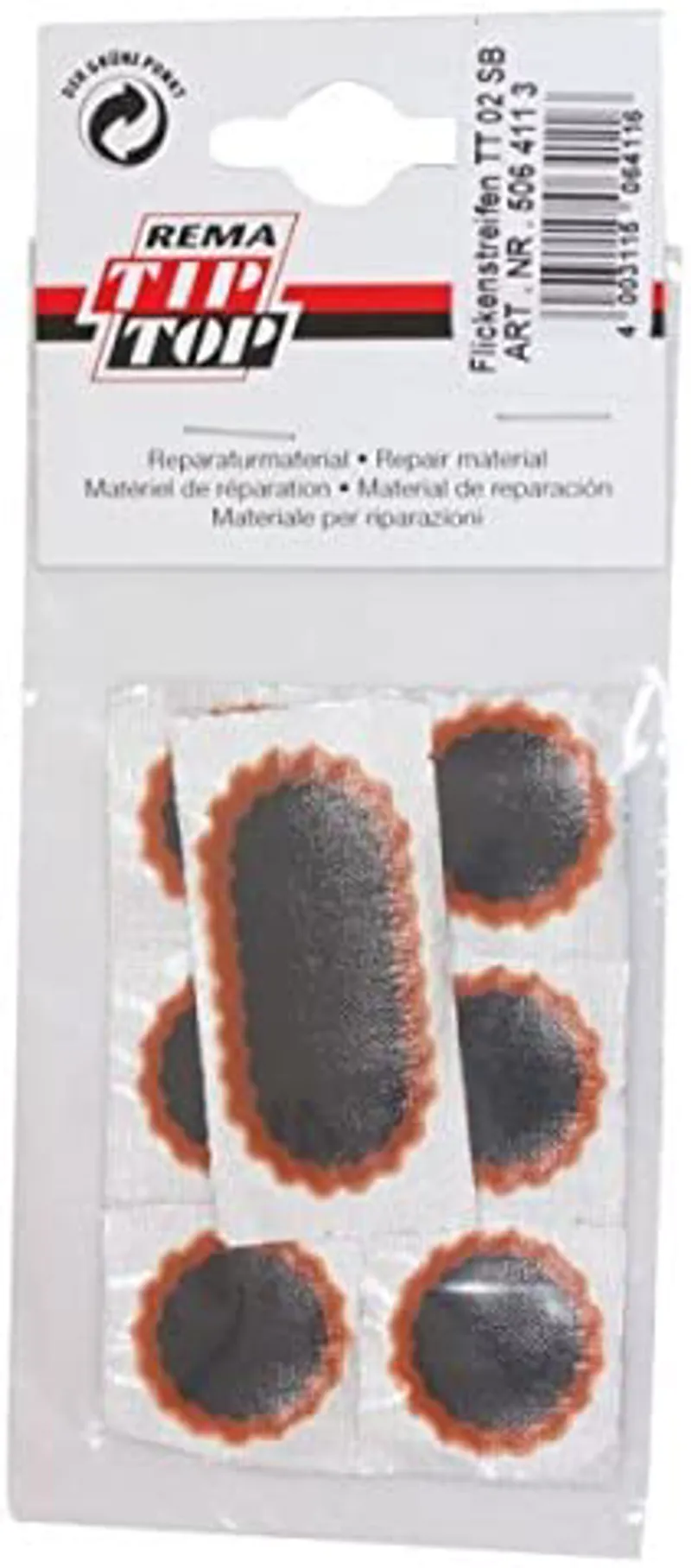 Rema Tip Top Puncture Repair Patches  F1 x 6 / F2 x 1 