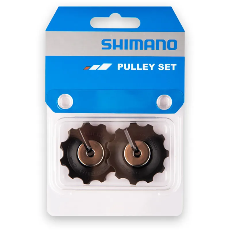 Shimano Universal Tension and Guide Wheel Pulley Set Black