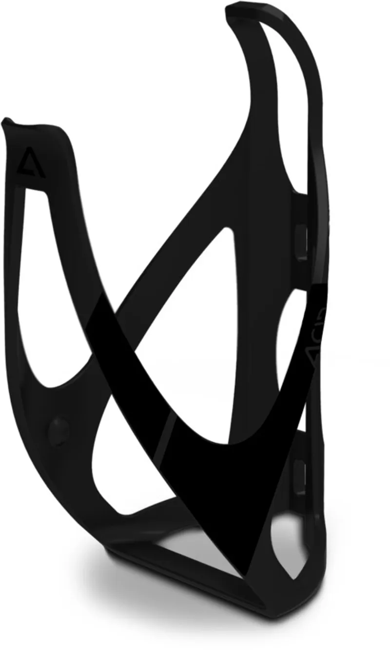 Cube Acid Bottle Cage Hpp Matt black/glossy black