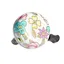 Urban Bicycle Bell in White with Flowers