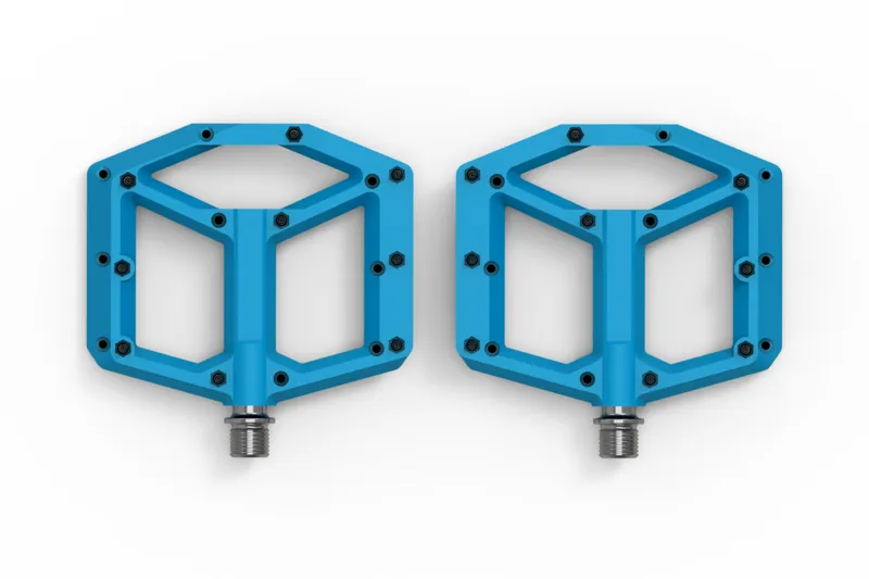 Cube Acid Flat C1-IB Pedals in Blue