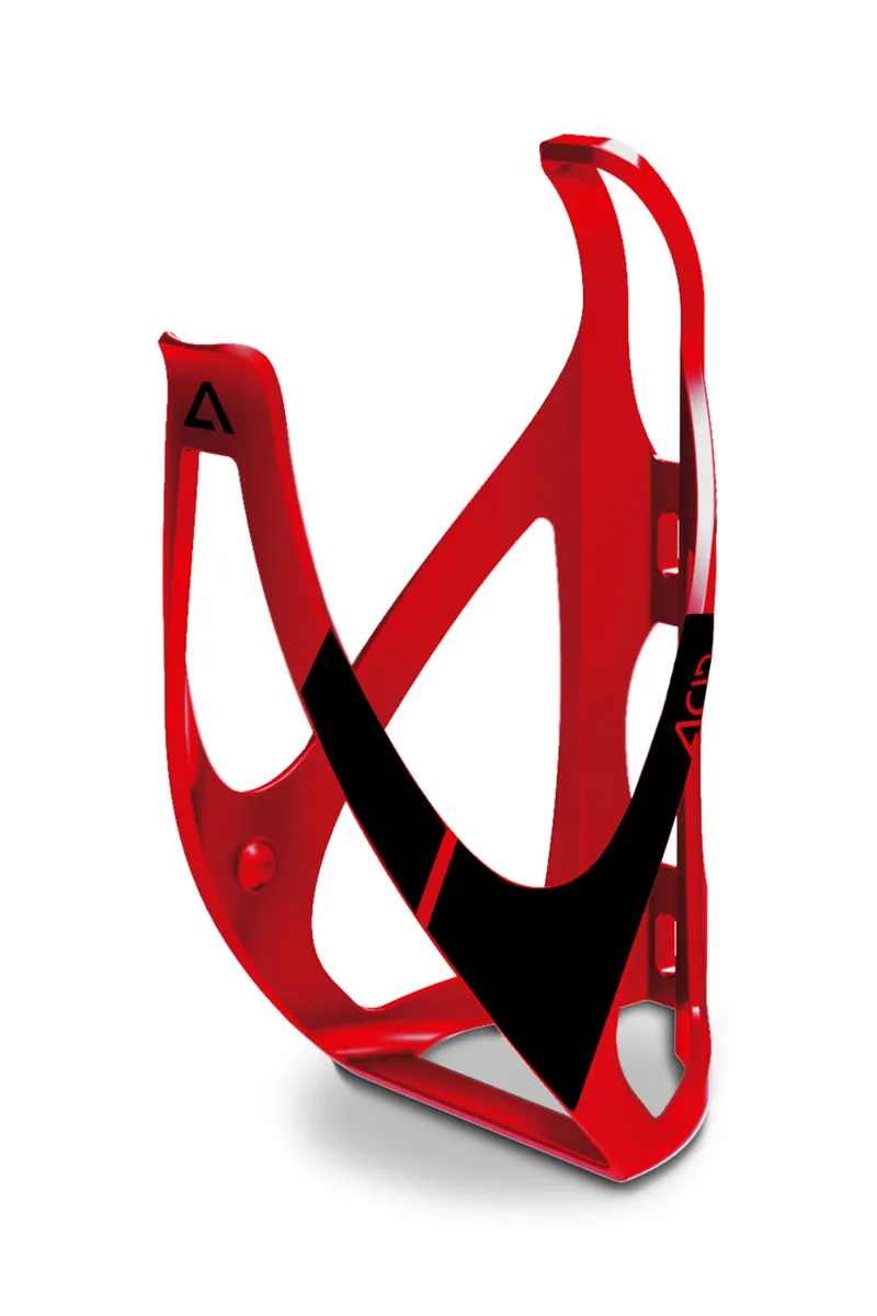 Cube Acid HPP Bottle Cage in Red