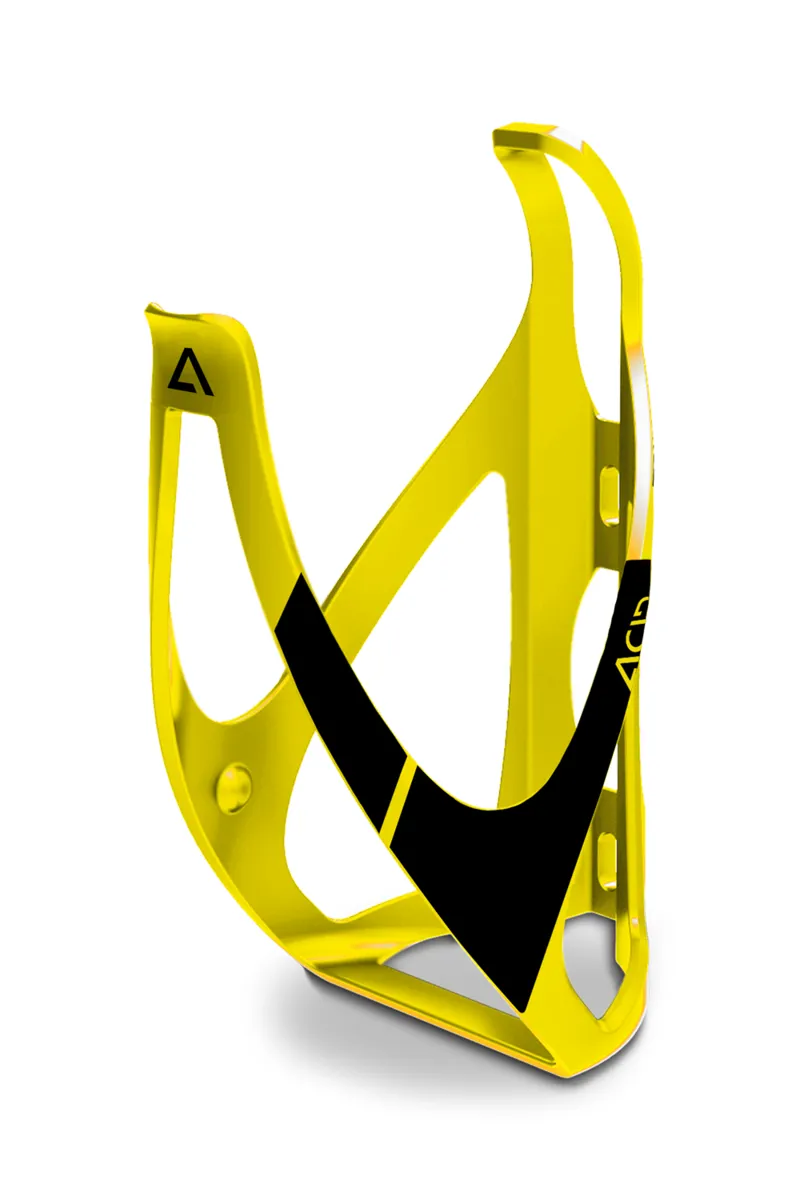 Cube Acid HPP Bottle Cage in Yellow