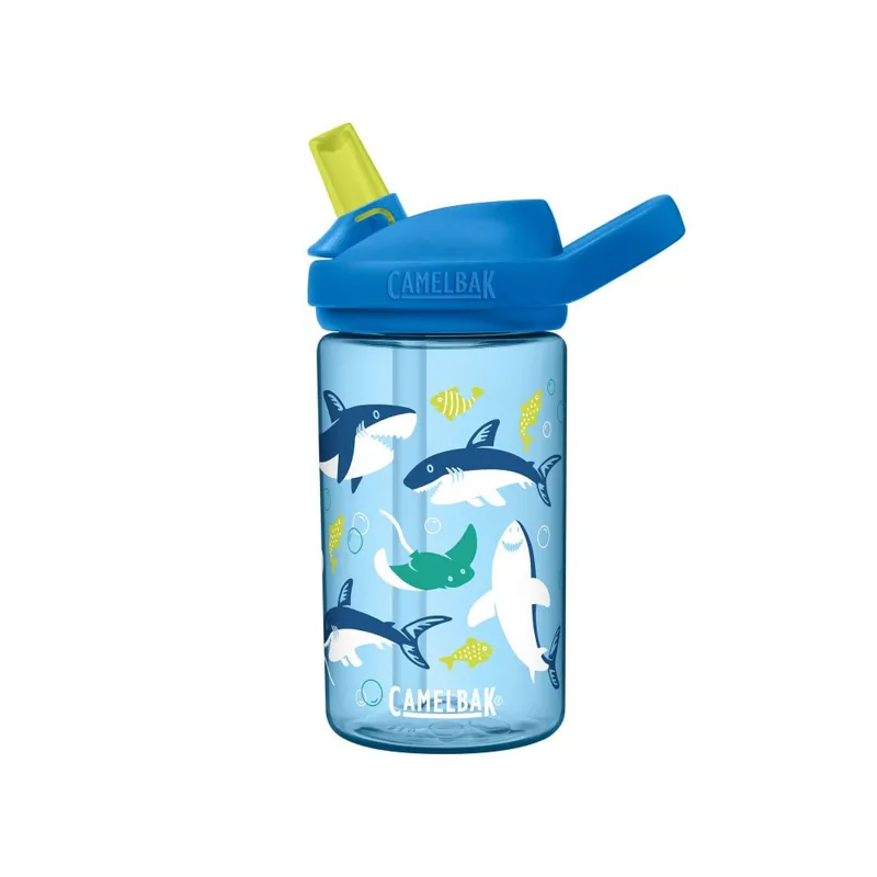 Camelbak Eddy+ Kids 400ml Drinks Bottle in Sharks and Rays