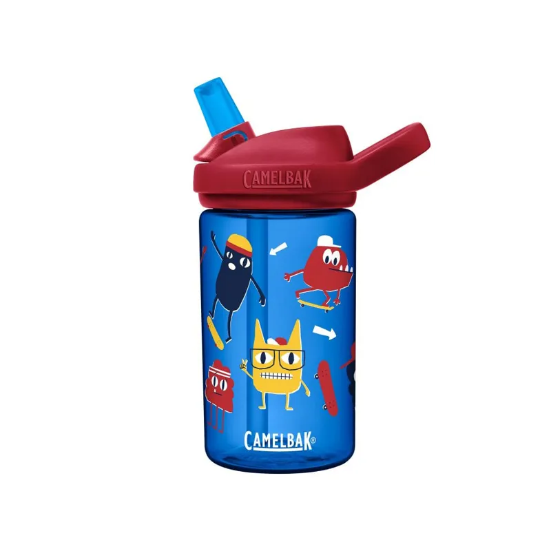 Camelbak Eddy+ Kids 400ml Drinks Bottle in Skate Monsters