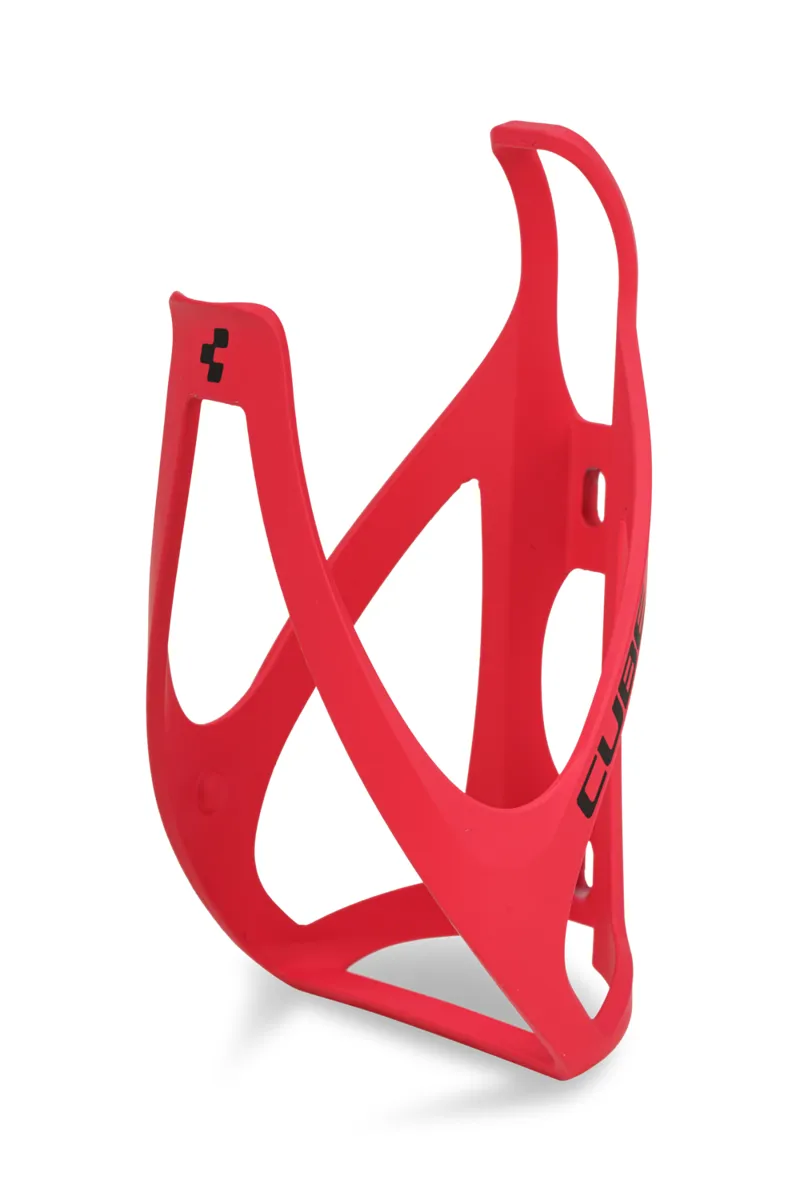 Cube HPP Bottle Cage in Matt Red Black