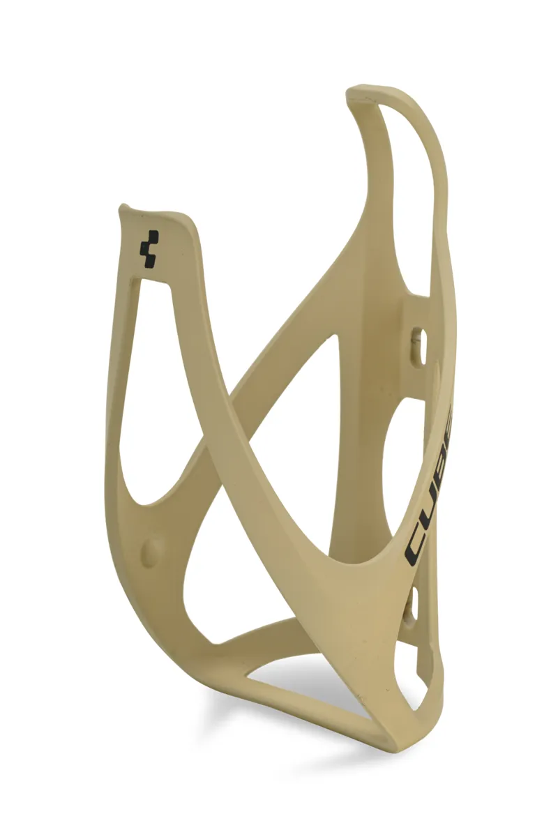 Cube HPP Bottle Cage in Matt Sand Black