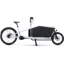 Cube Cargo Hybrid 500 Electric Cargo Bike in Blue/Lime