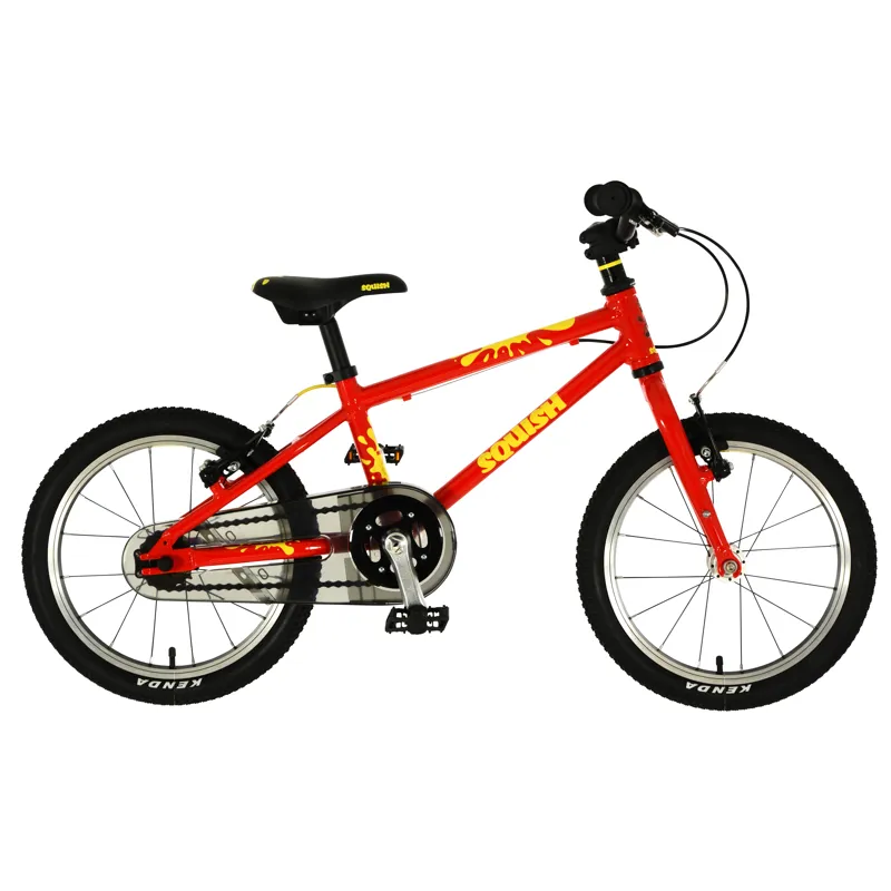 Squish Lightweight Childrens Hybrid Bike 16 in Red