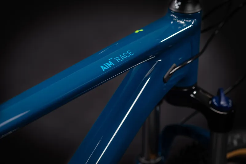 Cube Aim Race Mountain Bike in Blue-4