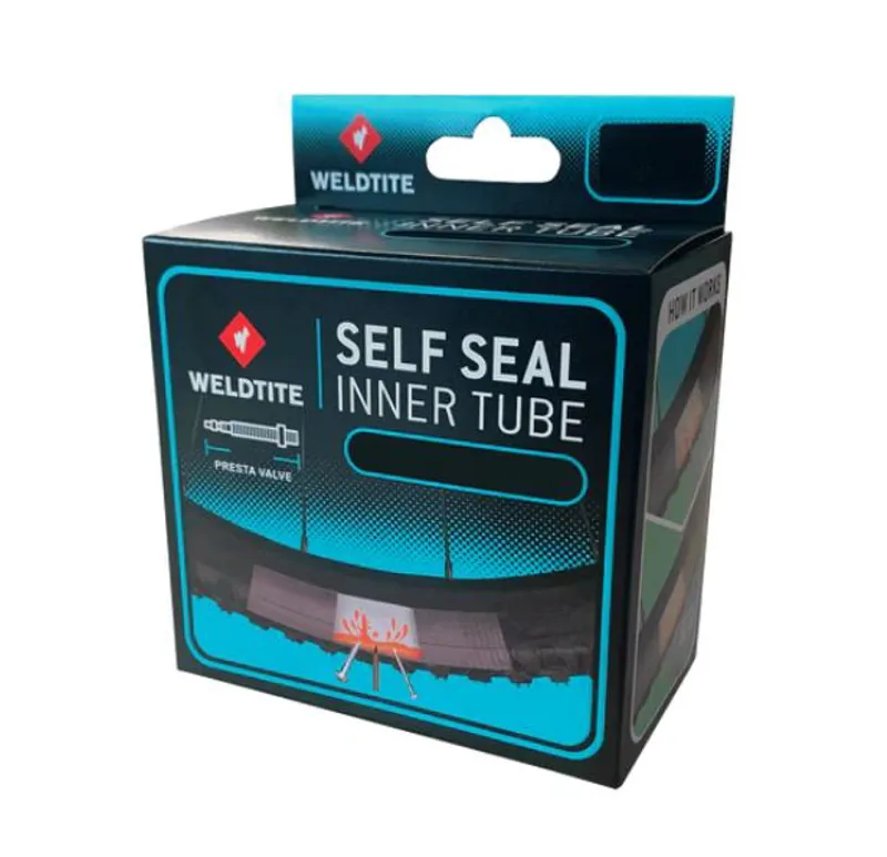Weldtite Dr Sludge 27.5in Presta Inner Tube in Black