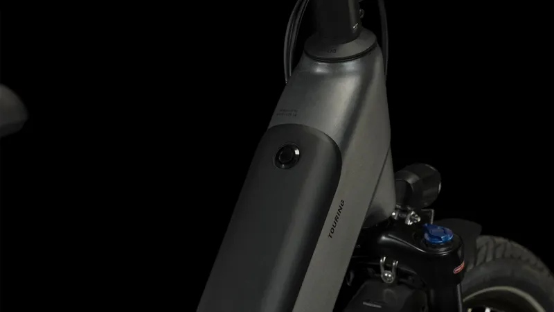 Cube Touring Hybrid EXC 625 Easy Entry Electric Bike in Grey/Metal-3