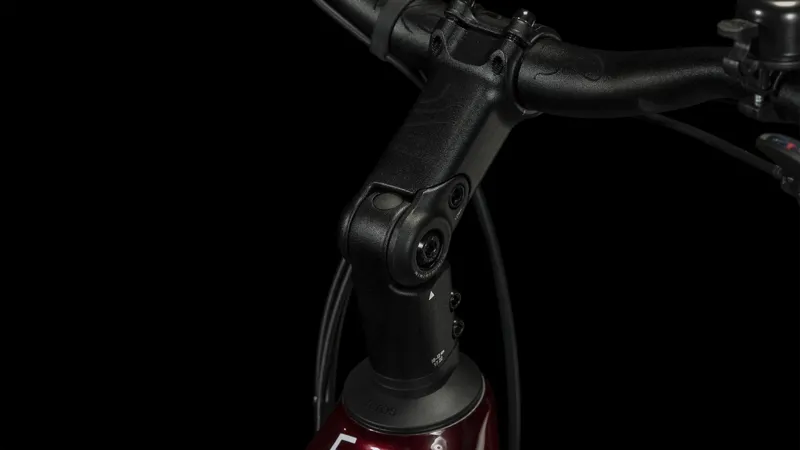 Cube Touring Hybrid EXC 625 Easy Entry Electric Bike in Red/White-1