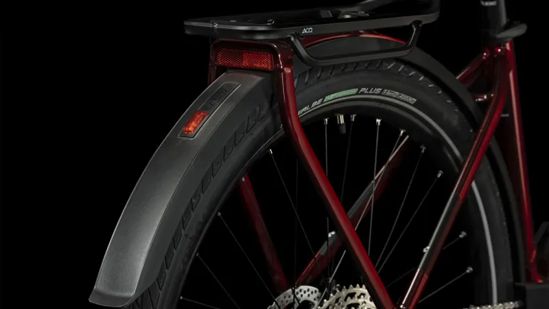 Cube Touring Hybrid EXC 625 Easy Entry Electric Bike in Red/White-5