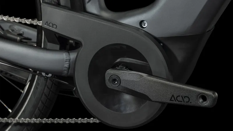 Cube Touring Hybrid One 500 Easy Entry Electric Bike in Grey/White-4