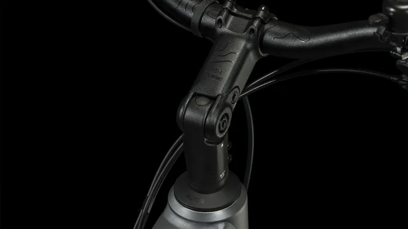 Cube Touring Hybrid EXC 625 Trapeze Electric Bike in Grey/Metal-1