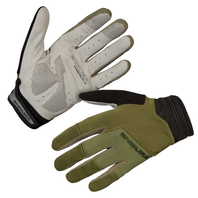 Endura Hummvee Plus II Gloves in Olive Green