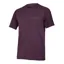 Endura GV500 Foyle T-Shirt in Aubergine