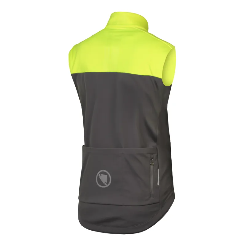 Endura Windchill II Gilet in Hi-Viz Yellow-1