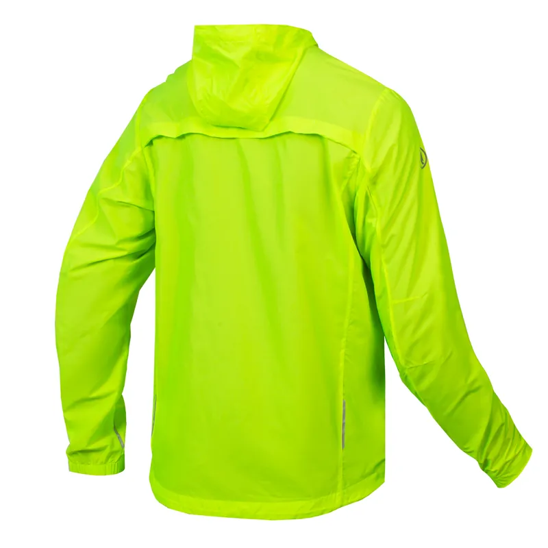 Endura Hummvee Waterproof Shell Cycling Jacket Hi-Viz Yellow-1