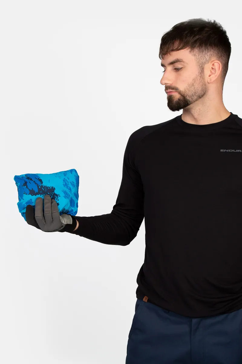 Endura Hummvee Waterproof Shell Cycling Jacket Hi-Viz Yellow-2