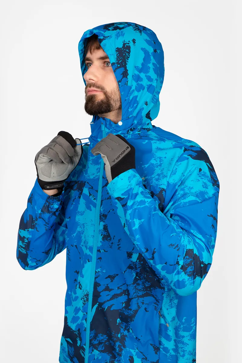 Endura Hummvee Waterproof Shell Cycling Jacket Hi-Viz Yellow-4