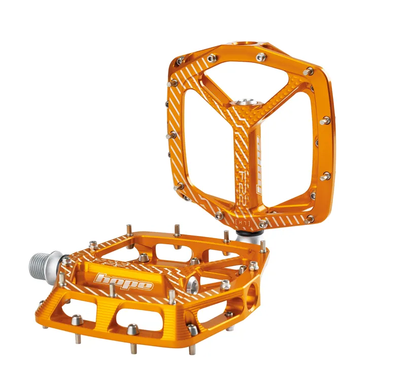 Hope Tech F22 Pedals Orange