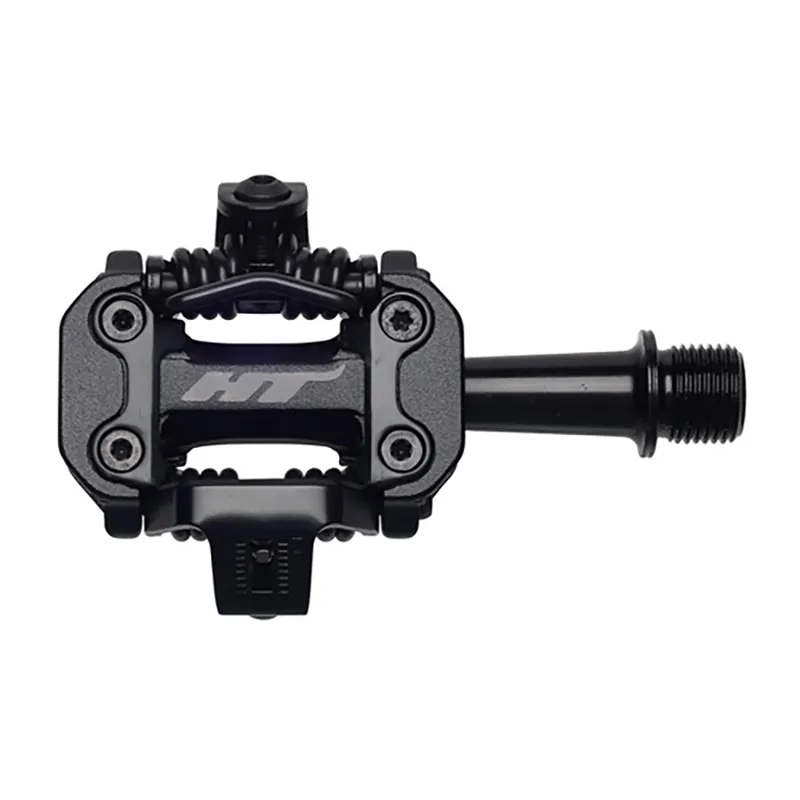 Ht Components M2 Pedals Steah Black 9/16