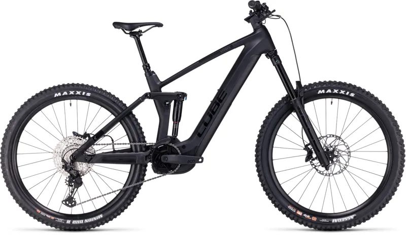 Cube Stereo 160 HPC SLX 750 Hybrid Bike in Carbon/Reflex