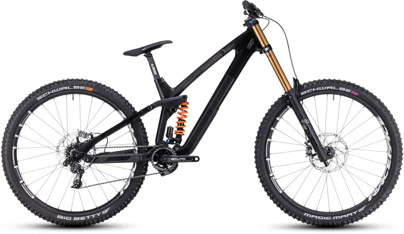 Cube Two15 HPC SLT 29 Mountain Bike in Carbon Black
