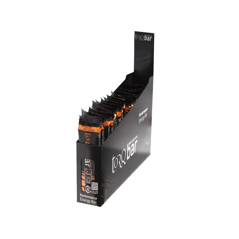 Torq Organic Energy Bar - Zesty Orange