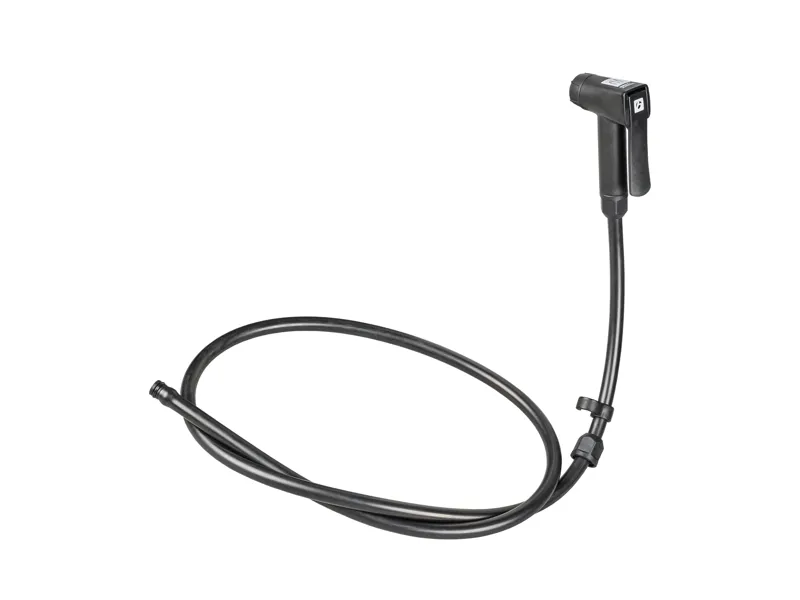 Bontrager Dual Charger Pump Head and Hose In Black