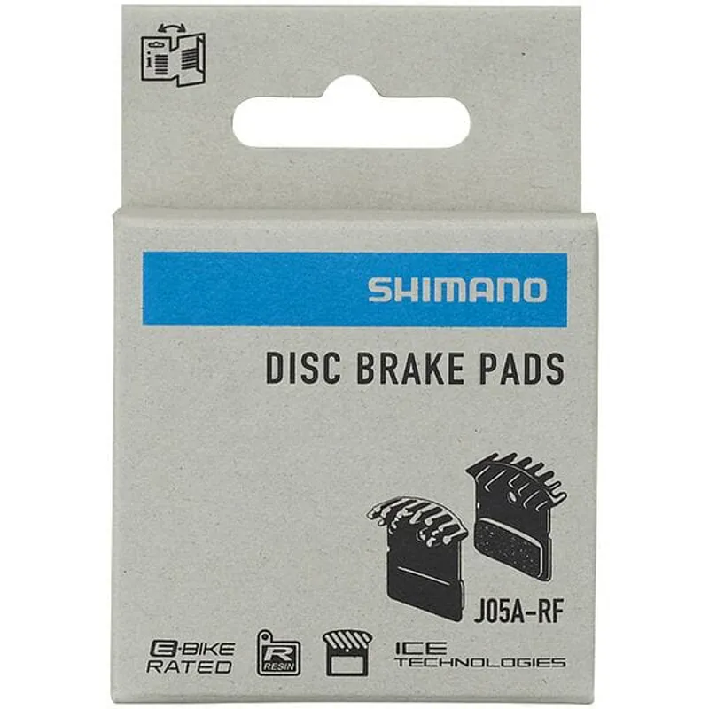 Shimano BRBX J05A Finned Resin Pad And Spring Black-1