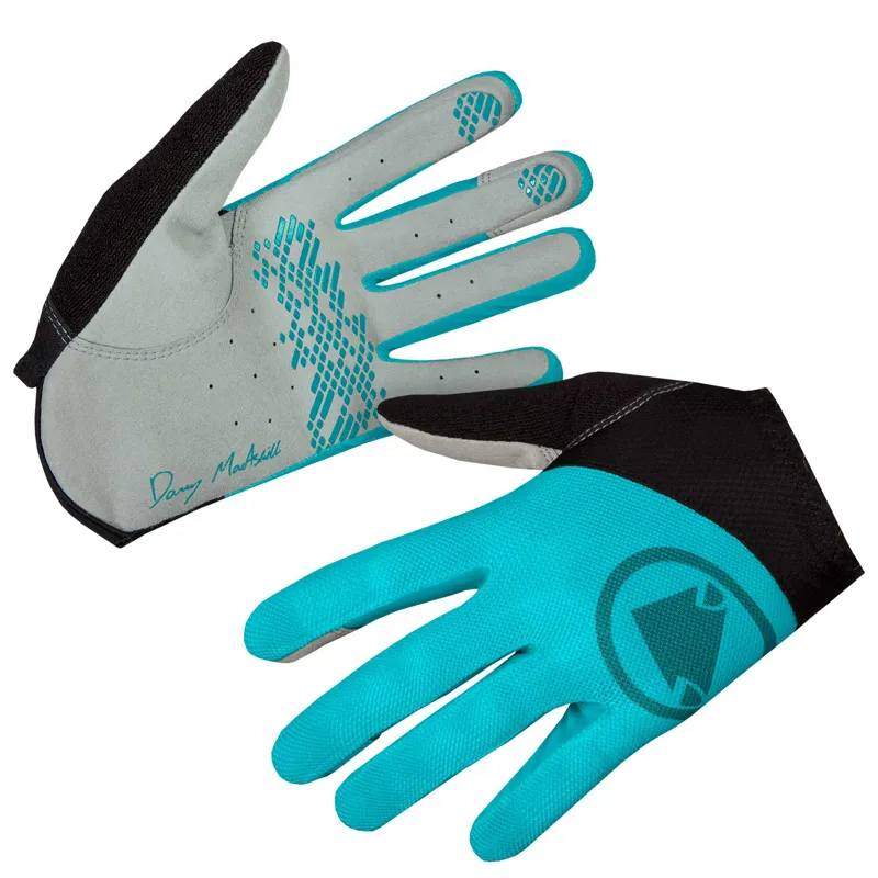 Endura Hummvee Lite Icon Womens Gloves in Blue