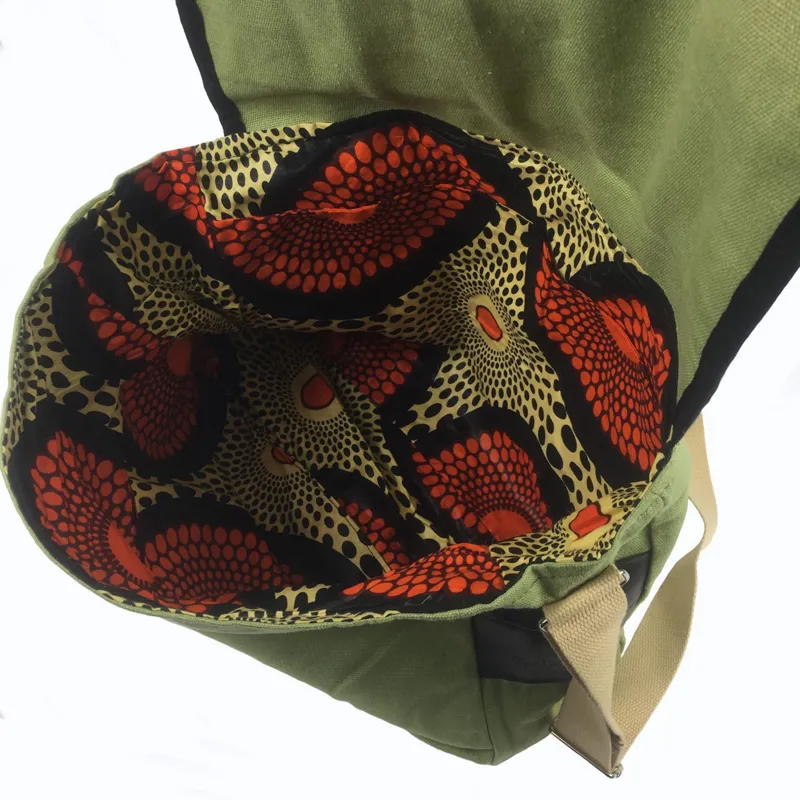 Cycle of Good Cyclists Messenger Bag Green-1