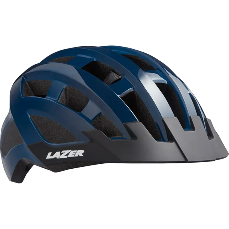 Lazer Compact Adult Cycling Helmet In Navy 54-61cm 