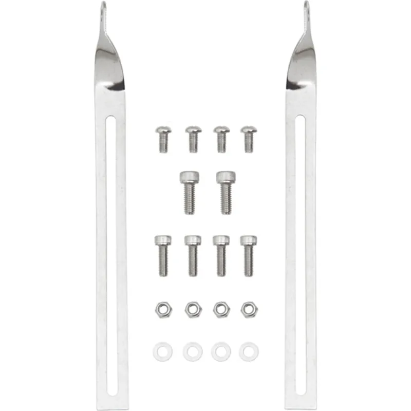 M Part Trail Pannier Rack Hardware Kit in Silver