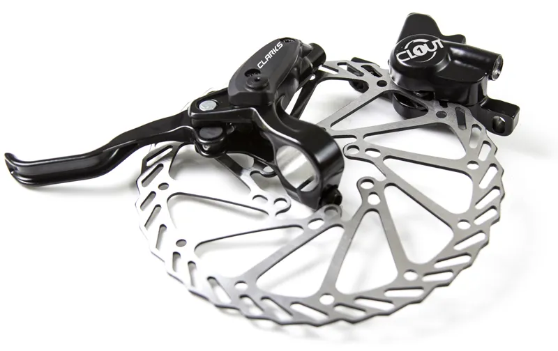 Clarks Clout 1 Hydraulic Front And Rear Disc Brake in Black 160mm-3