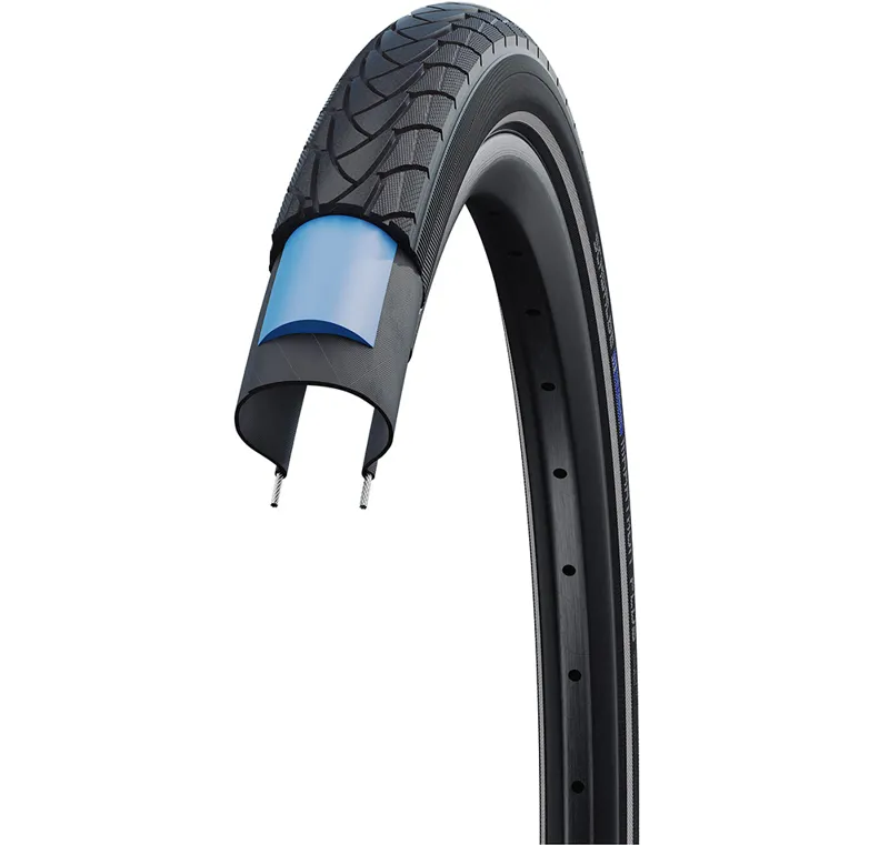 Schwalbe Marathon Plus Tyres 700c Black