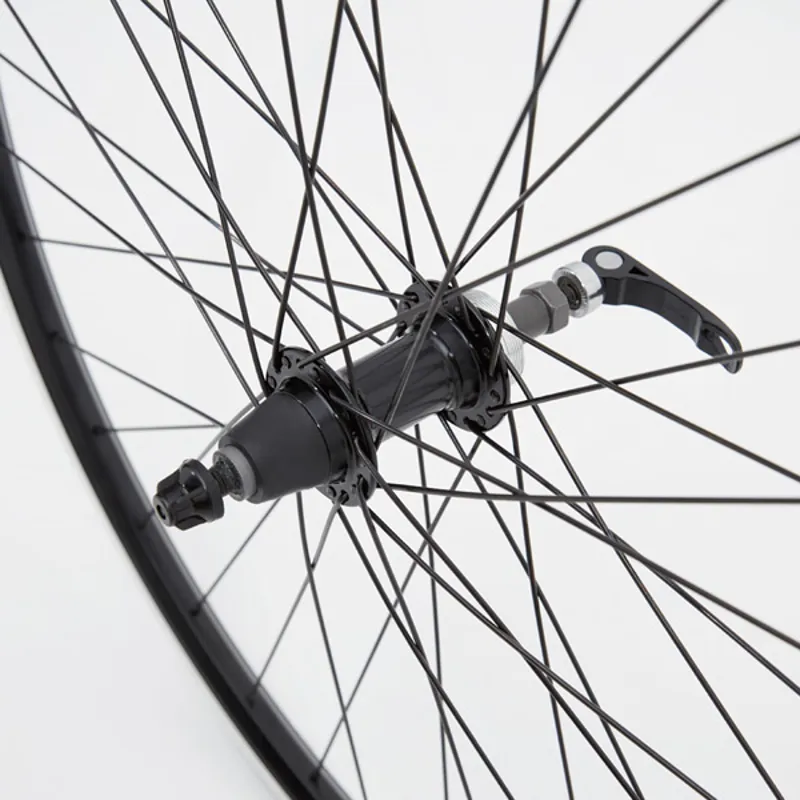 M Part Rear quick release Wheel Freewheel/36h/Black 27.5 inches 135 mm-2