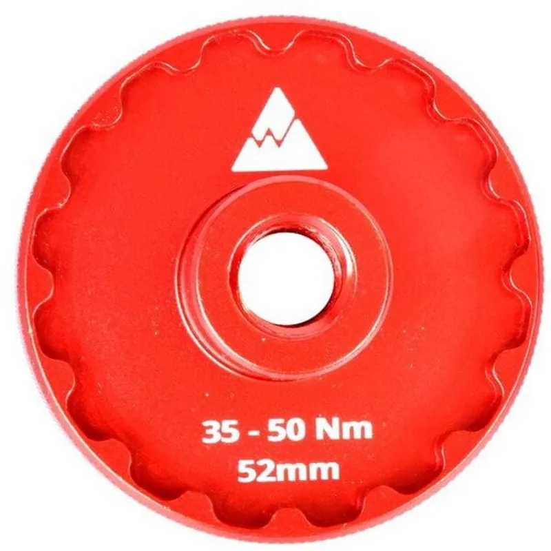 Wheels Mfg T47 Bottom Bracket Tool 16-Notch 52mm Red