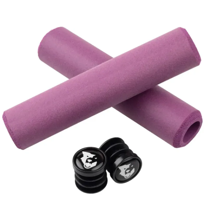 Wolf Tooth Razer 5mm Mountain Bike Grips in Purple