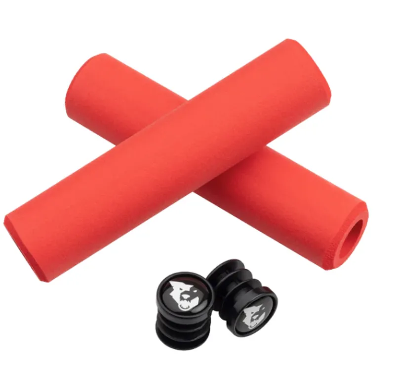 Wolf Tooth Karv 6.5mm Mountain Bike Grips in Red