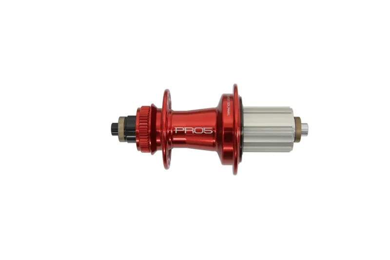Hope Tech Pro 5 Centrelock Rear 32H Hub 135mm QR Red