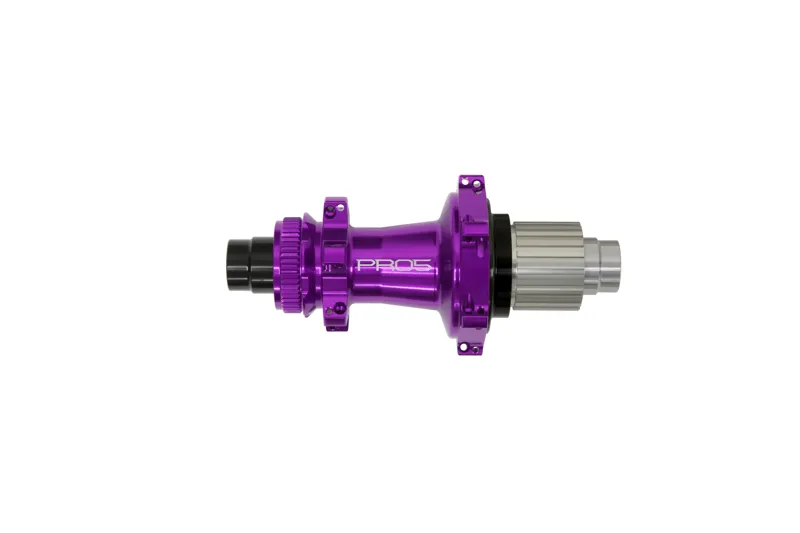 Hope Tech PRO 5 Straight Pull Centrelock Rear Hub 24H 142 Purple