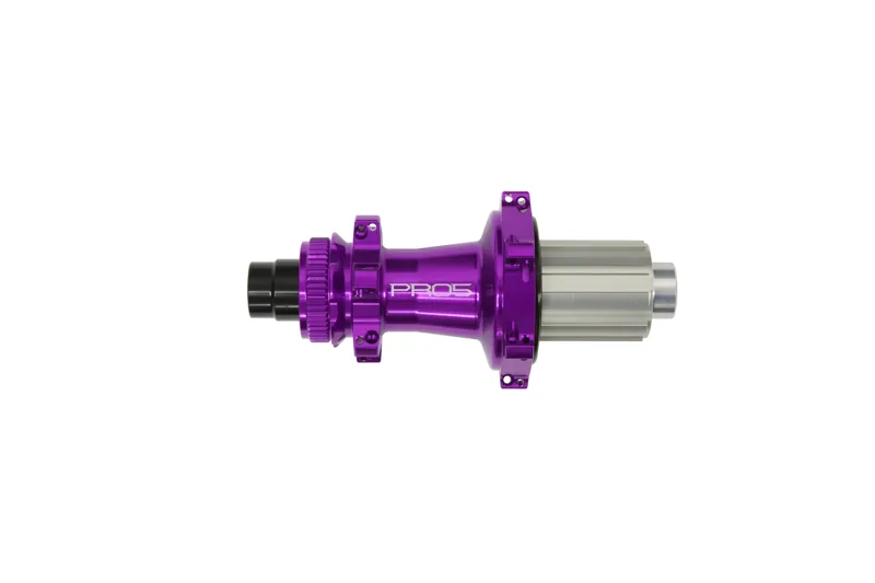 Hope Tech PRO 5 Straight Pull Centrelock Rear Hub 24H 142 Purple-1