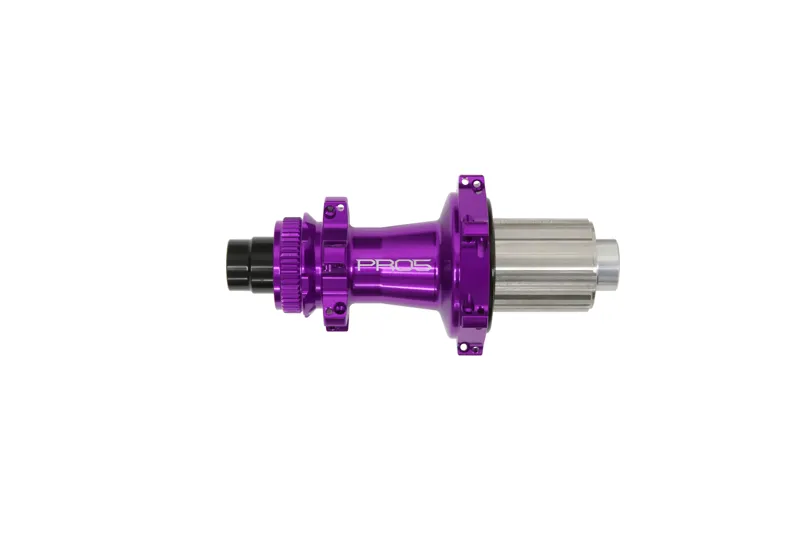 Hope Tech PRO 5 Straight Pull Centrelock Rear Hub 24H 142 Purple-2